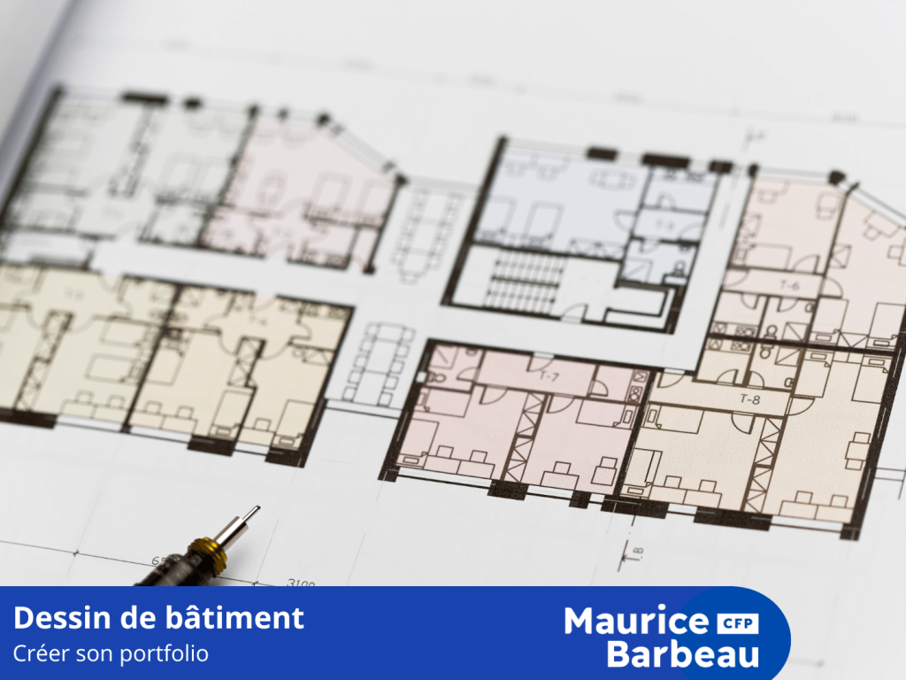 Image d'un plan de bâtiment